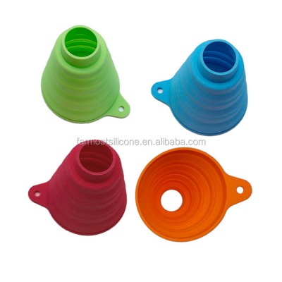 Collapsible Silicone Funnel For Jars Foldable Extra Large Canning Jar Funnel For Wide Mouth And Regular Jars Food Grade Canning